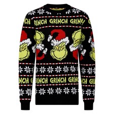 Kids Christmas Jumper Grinch