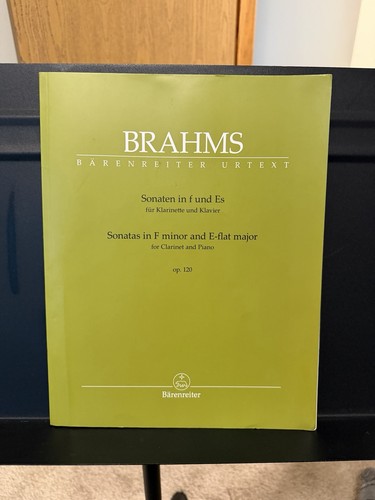 Barenreiter brahms clarinet - barenreiter,