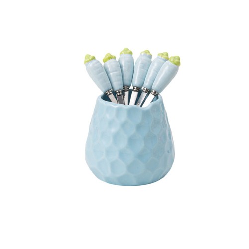 Ins style dessert forks with - ins,