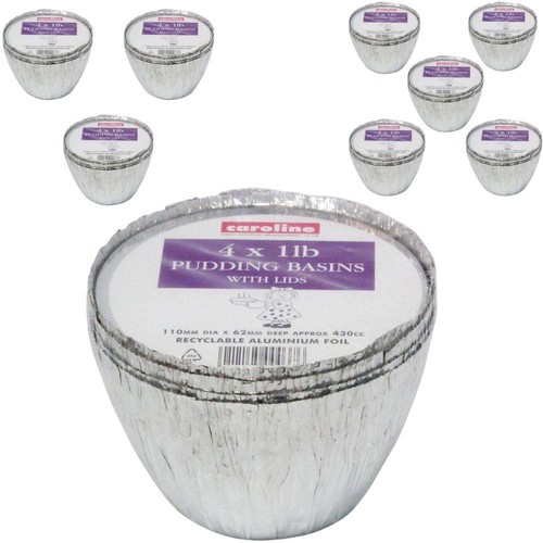 1lb aluminium foil pudding - 1lb,