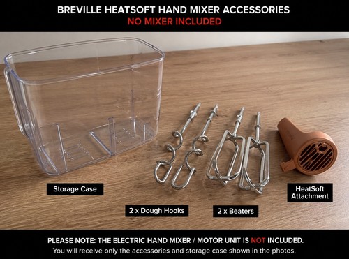 Breville heatsoft handmixer - heatsoft,