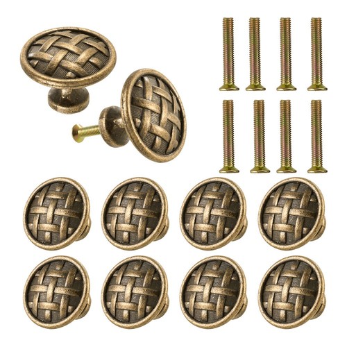 8pcs retro rustic style drawer - style,