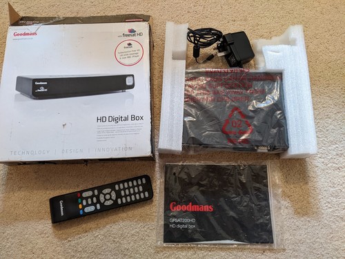 Goodmans satelitte receiver - goodmans,