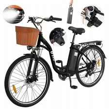 Dyu electric bike 250w - c6, 26"