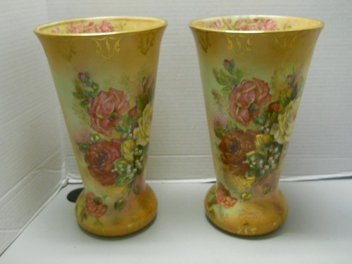 Vintage vases with - vintage,