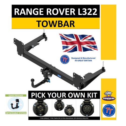 Detachable towbar for range - towbar,