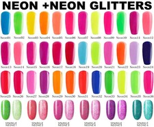 Bluesky gel nail - gel, neon
