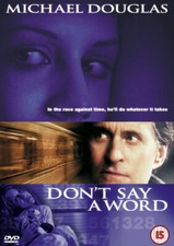 Don't Say a Word DVD (2004) Michael Douglas, Fleder (DIR) cert 15 Amazing Value