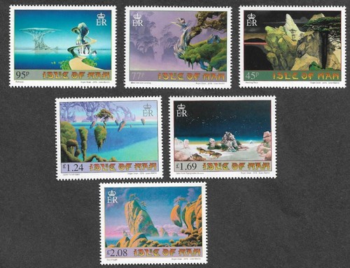 Roger dean stamps - , art