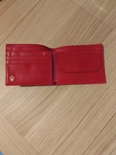 New Rolex Red Leather Wallet