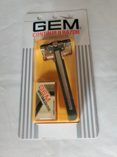Gem contour razor with - gem,
