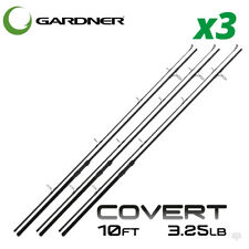 Gardner Tackle Covert Rods 10ft Set of 3 - Carp Pike Barbel Tench Coarse Fishing
