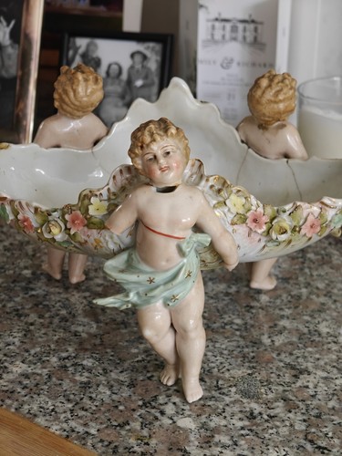 Antique porcelain dresden - porcelain, dresden/
