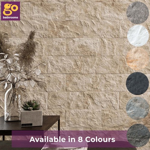 Rustic stone effect tile - rustic,