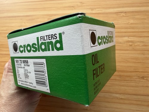 Crosland oil filter l10247de - oil,
