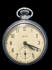 Vintage Pocket Watch Smiths With Second Timer Working
