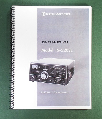 Kenwood 520se instruction - ts-520se,