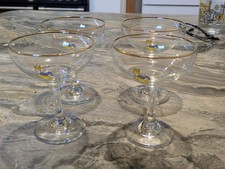 Babycham Vintage Glasses Set of 4
