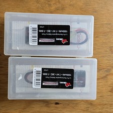 2 x Airsoft 7.4v 1000mAh 30c LiPo battery Vapextech LP009 