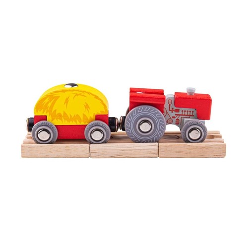 Bigjigs wooden railway red - bigjigs,