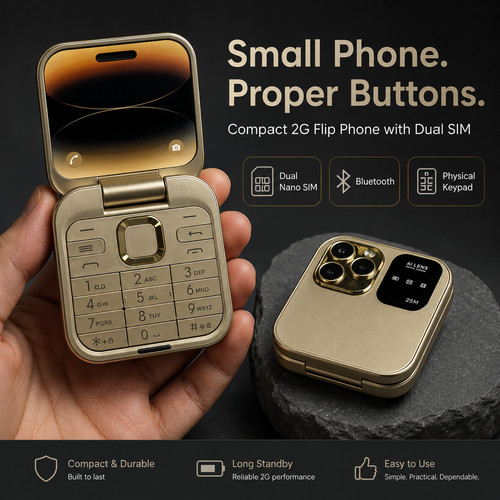 Flip mobile phone - phone, 2g