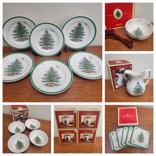 Spode christmas tree dinner - spode,