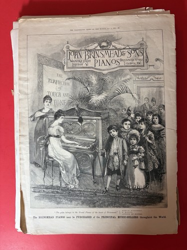 Antique advertisement 1890 - advertisement, 1890-