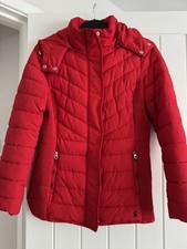 Joules Women's Red Quilted
