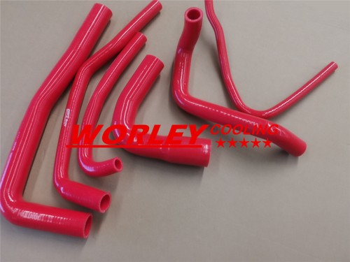 Red silicone radiator - silicone, hose
