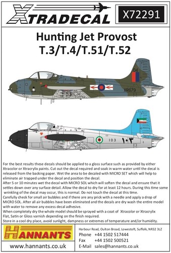 Xtradecal bac jet provost - 1/72,