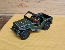 Vintage Lone Star Diecast Jeep In Nice Playworn Condition