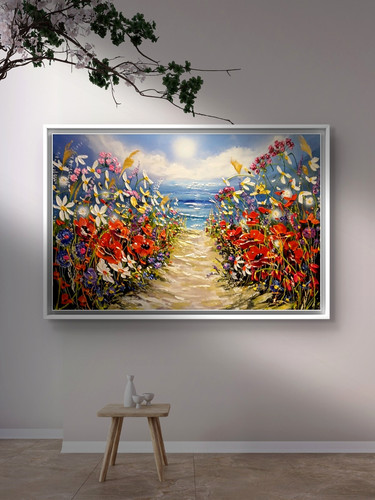 Original large acrylic - large,