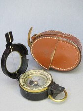 WWI British The Steward Patent Liquid Prismatic Compass c.1913