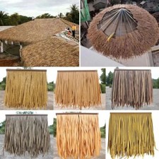 Synthetic Thatch Roof Artificial Thatch Straw Roof Fake Thatch Retardant Grass