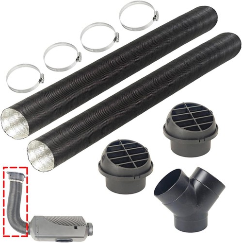 75mm diesel heater pipe - duct, t