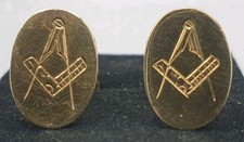 Vintage Masonic Cufflinks