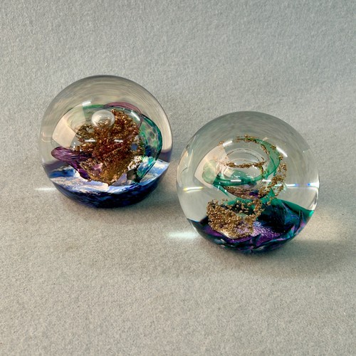 Vintage handblown art glass - handblown,