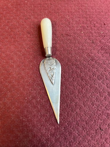 Sterling silver mason - silver, trowel
