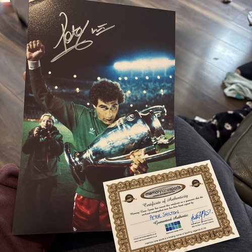 Peter shilton signed - peter,