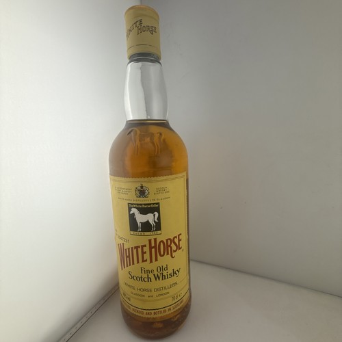 White horse fine old - horse, scotch