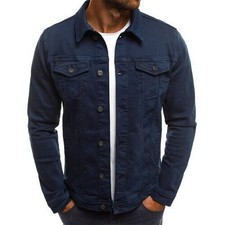 Mens Denim Jacket Loose Fit