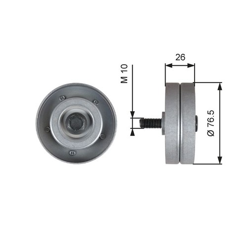 Gates ribbed belt - gates,