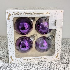 Vintage Retro Box 4 Purple
