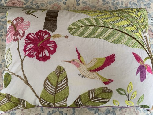 Hand made cushion jane - made,