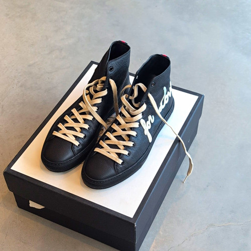 Gucci men black leather - gucci,