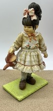 Dolls house figure resin girl