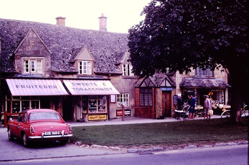 Oct 1967 cotswolds - cotswolds, mgb
