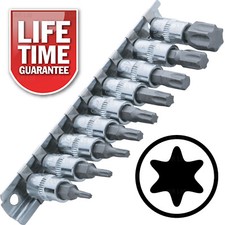 TORX STAR Socket Bit Set 1/4"