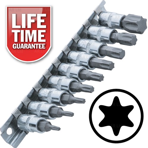 Torx star socket - bit, set