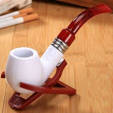 Durable Meerschaum Smoking Pipe Tobacco Cigarettes Cigar Pipes Gift for Smoker